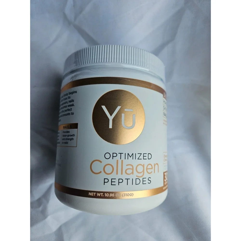 Yu Beauty Collagen Peptides Optimized Orange Cream Flavor 30 Servings